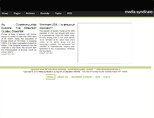 Tablet Screenshot of mediasyndicate.in